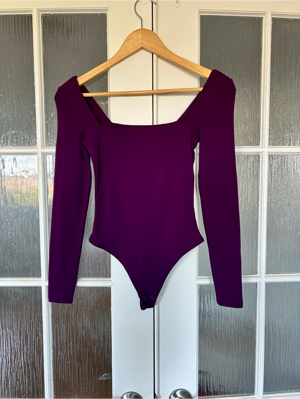 💜 Babaton Contour Long Sleeve Bodysuit